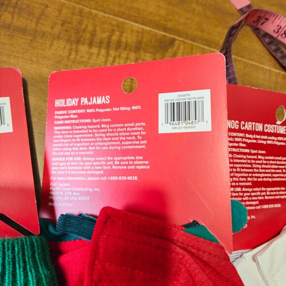 Merry & Bright Costume Lot of 4 Small Animals - Picture 10 of 11